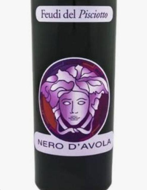 Feudi del Pisciotto Nero d'Avola Versace 2019 (image for) Feudi del Pisciotto Nero d'Avola Versace 2019
